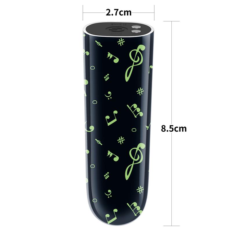 Bala Vibradora Brilla En La Oscuridad Glow-In-The-Dark