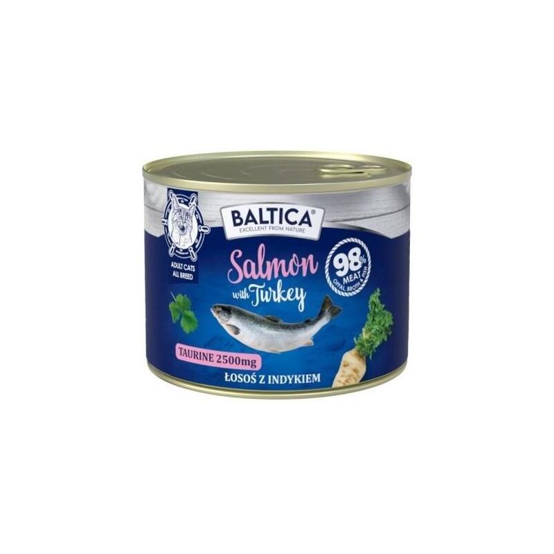 Baltica Excellent Karma Mokra Kot Salmon With Turkey  185g