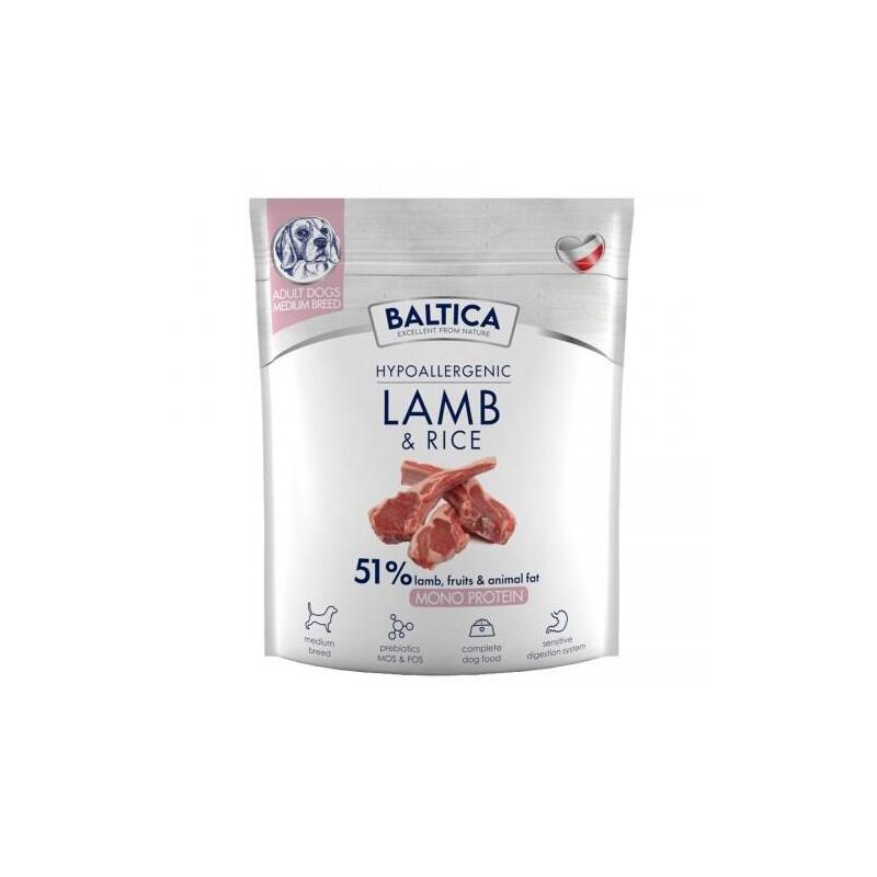 Baltica Nutraceutic Hypoallergenic Lamb & Rice M  1kg