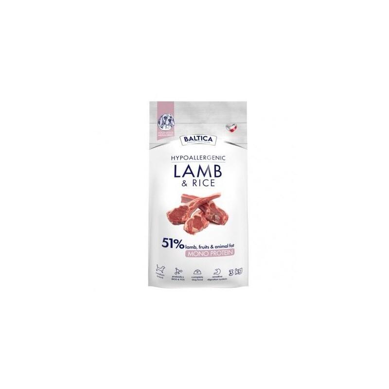 Baltica Nutraceutic Hypoallergenic Lamb & Rice M  3kg