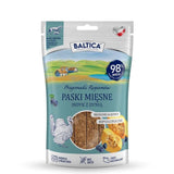 Baltica Przysmaki Regionów Tiras De Carne Pavo Con Calabaza  Premio Para Perros  90 G