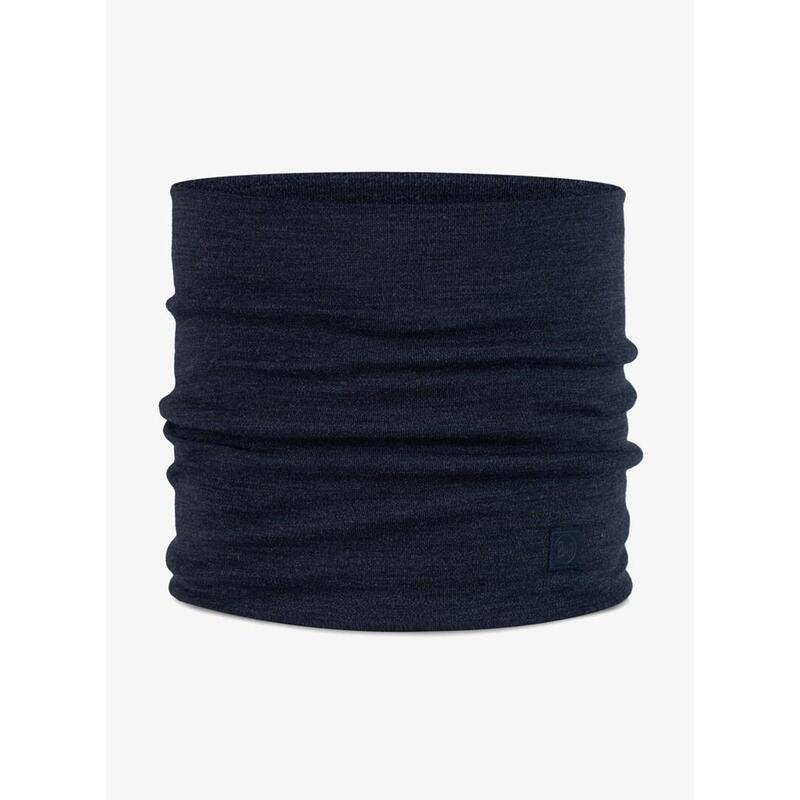 Bandana Buff Merino Heavyweight Neck Warmer Solid Indigo