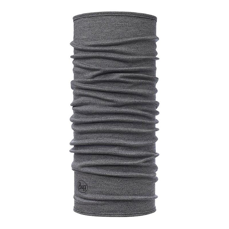 Bandana Buff Merino Midweight Melange Lightgrey