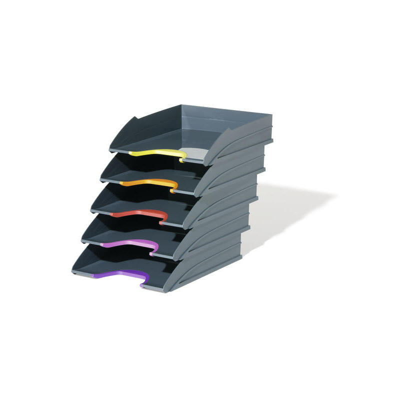 Durable Briefablagen Varicolor 5 Compartimentos Antracita/De Colores
