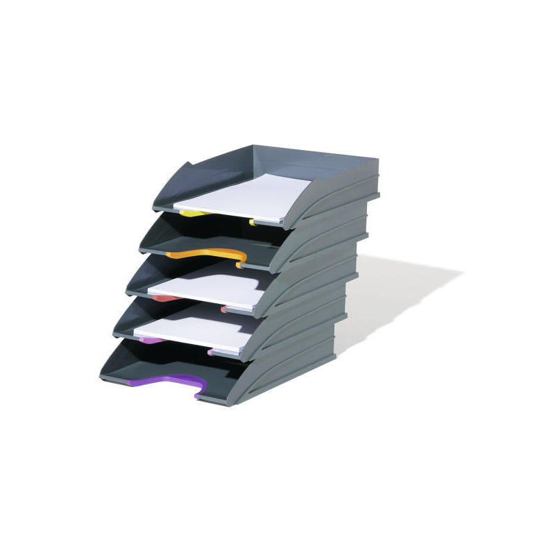 Durable Briefablagen Varicolor 5 Compartimentos Antracita/De Colores
