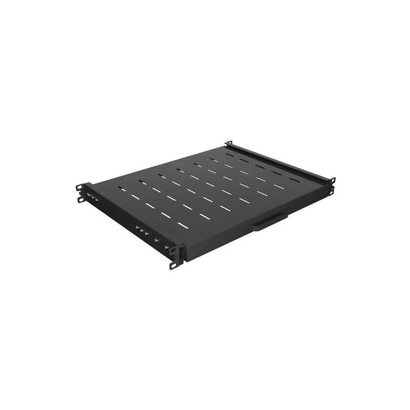 Bandela Lanberg Deslizante 1u 445x350mm Hasta 35kg Rack 19" Negro