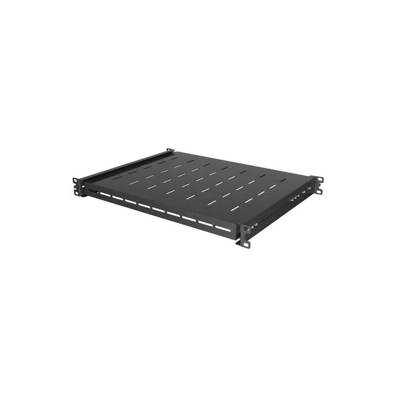 Bandela Lanberg Deslizante 1u 445x350mm Hasta 35kg Rack 19" Negro