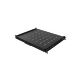 Bandela Lanberg Deslizante 1u 445x350mm Hasta 35kg Rack 19" Negro