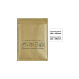 Bankers Box Pack De 100 Bolsas De Burbujas Acolchada - Medida 180x260mm - Burbujas Interiores Para Amortiguacion -