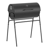 Barbacoa Carbón Xl Con Tapa, Negra, 76,8 X 40,5 X 103,3 Cm