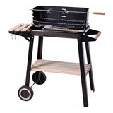 Barbacoa Rectangular De Carbon 54x34x6.5cm