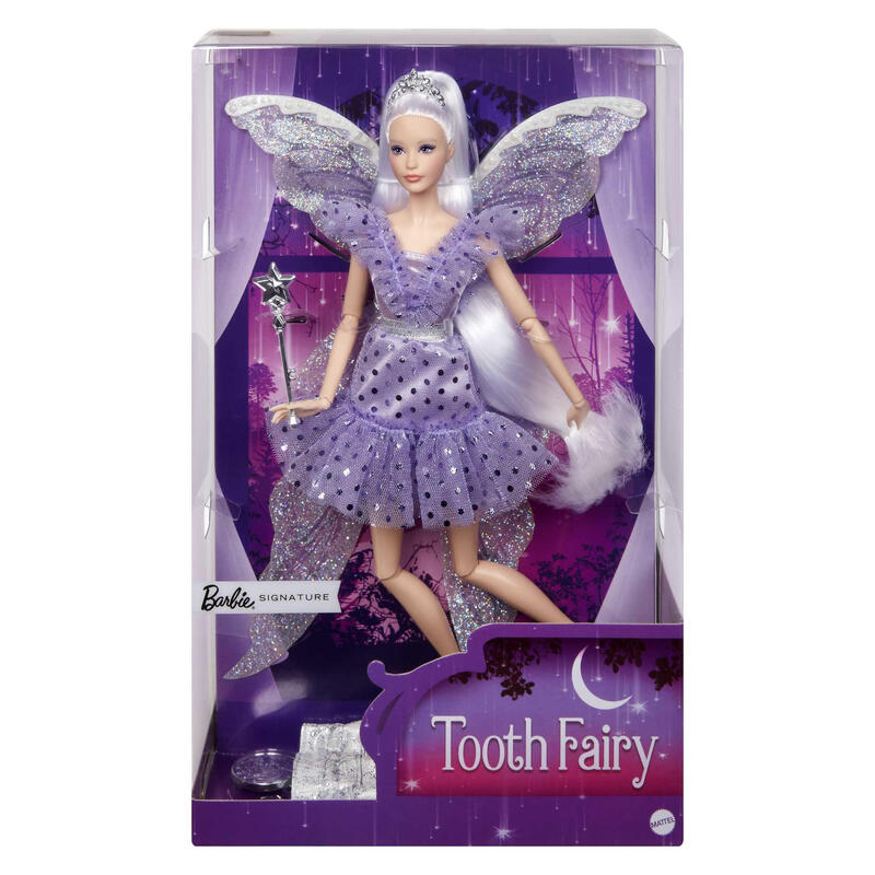 Barbie Mattel, El Hada De Los Dientes Con Su Firma