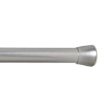 Barra Extensible Multiuso A Presión Sin Taladro, Plata, Ø2,8 - 2,5 X 120 - 210 Cm