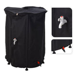 Depósito Plegable Recolector De Agua De Lluvia 500 L, Ø80 X 100 Cm