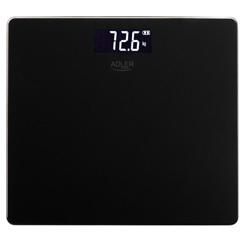Báscula De Baño Adler Ad 8194  (180 Kg, 100 G), Color Negro
