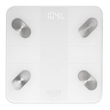 Báscula De Baño Inteligente Adler Ad 8186w, Blanca