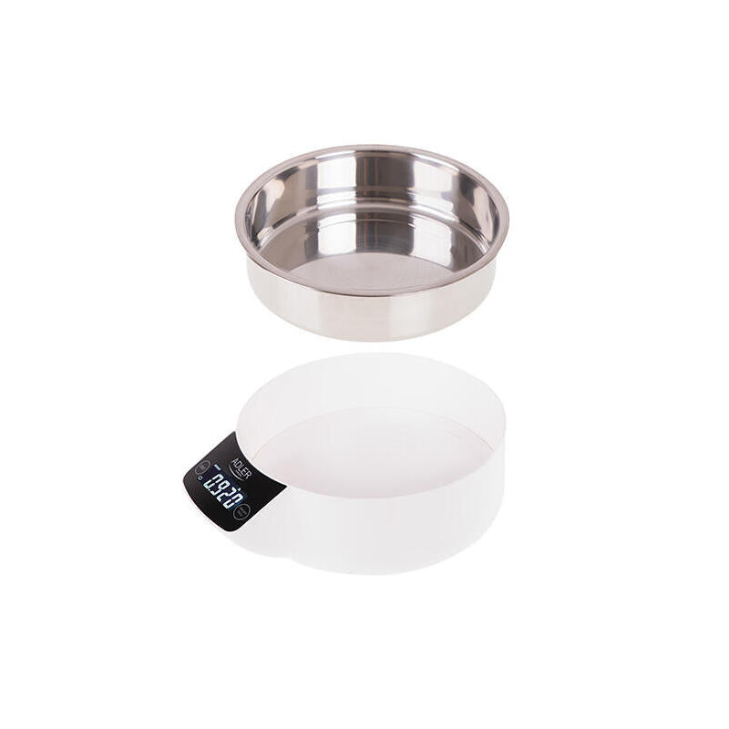 Báscula De Cocina Adler Ad 3134 (Color Inox)