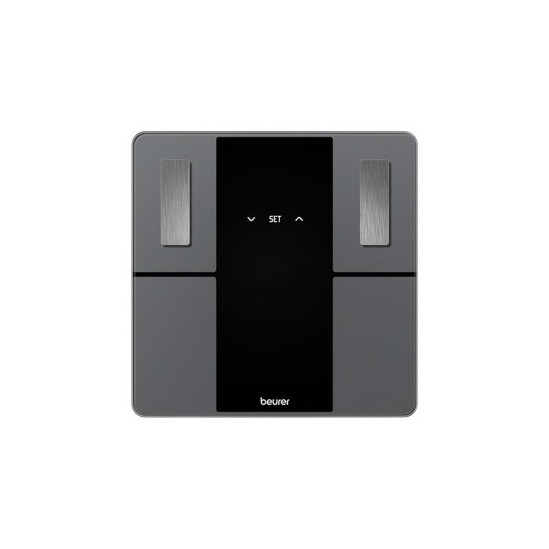 Báscula De Diagnóstico Beurer Bf 500 Super Black Edition Gris/Negro, Bluetooth 76011