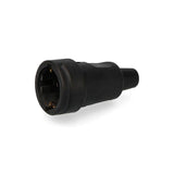 Base Aérea T/Tl Goma Maciza, Negra, Retractilada