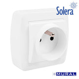 Base Bipolar Con Sistema Frances 74x72x28mm S. Mural Solera Mur60fu