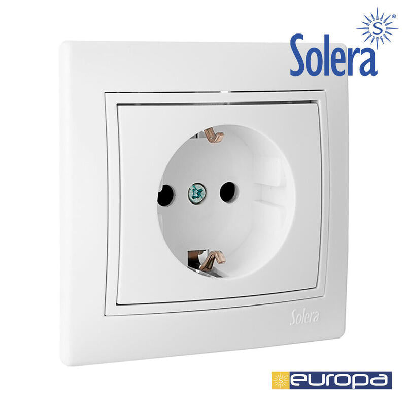 Base Bipolar Con T/Tl 16a 250v S.Europa Solera Erp60u
