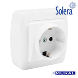 Base Bipolar Con T/Tl 74x72x28mm S. Mural Solera Mur60u