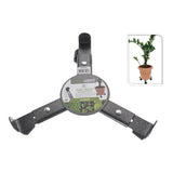 Base De 3 Ruedas Metalicas Ajustable 22,5-30cm