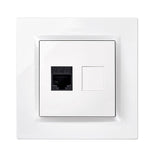 Base Rj45 Cat.5e Blanco
