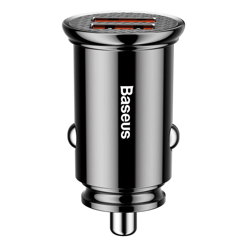 Baseus Ab30bk Cargador De Dispositivo Móvil Universal Negro Encendedor De Cigarrillos Auto