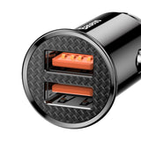Baseus Ab30bk Cargador De Dispositivo Móvil Universal Negro Encendedor De Cigarrillos Auto