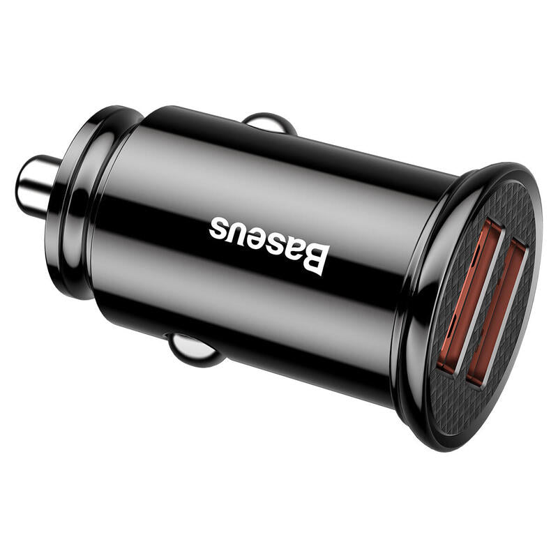 Baseus Ab30bk Cargador De Dispositivo Móvil Universal Negro Encendedor De Cigarrillos Auto