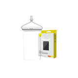 Baseus Aquaglide Universal Waterproof Case Ipx8 Up To 7.2 Inch Phone, White/ Transparent (Bs-Pc030)