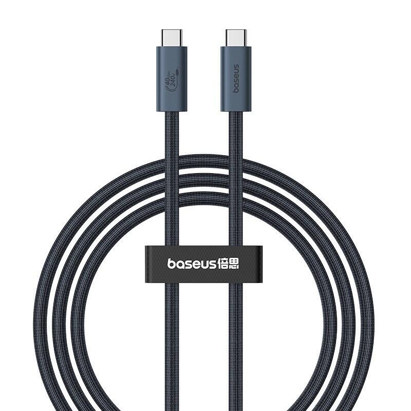 Baseus Cable De Datos Usb C A Usb C 1 M 240 W Negro