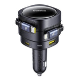 Baseus Enjoyment Max Cargador De Coche 90w Con Cables Usb-C+Lightning Y Puertos Usb-A+Usb-C