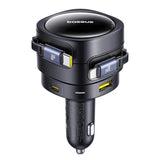 Baseus Enjoyment Max Cargador De Coche 90w Con Cables Usb-C+Lightning Y Puertos Usb-A+Usb-C