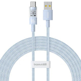 Baseus Gem Cable De Carga Rápida Usb A A Usb C 2 M 100 W Azul
