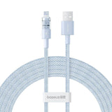 Baseus Gem Cable De Carga Rápida Usb A Ip 2,4a 2 M Azul
