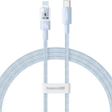 Baseus Gem Cable De Carga Rápida Usb-C A Ip 1 M 20 W Azul