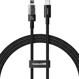 Baseus Gem Cable De Carga Rápida Usb-C A Ip 1 M 20 W Negro