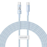 Baseus Gem Cable De Carga Rápida Usb C A Usb C 2 M 100 W Azul
