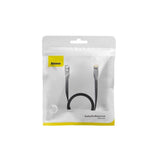 Baseus Network Cable High Speed (Cat6) Of Rj45 (Flat Cable) 1 Gbps, 2m Black (Wkjs000101)