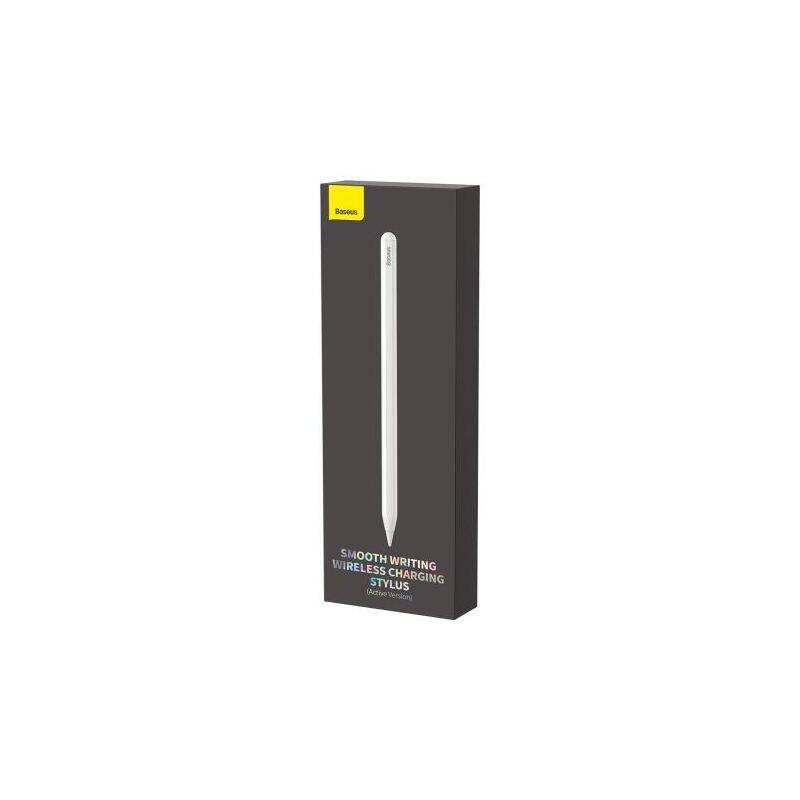 Baseus Pencil Stylus Active Smooth Writing Wireless Charging White Sxbc020002