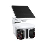 Baseus Security X1 Pro Outdoor Dual Camera 3k, White
