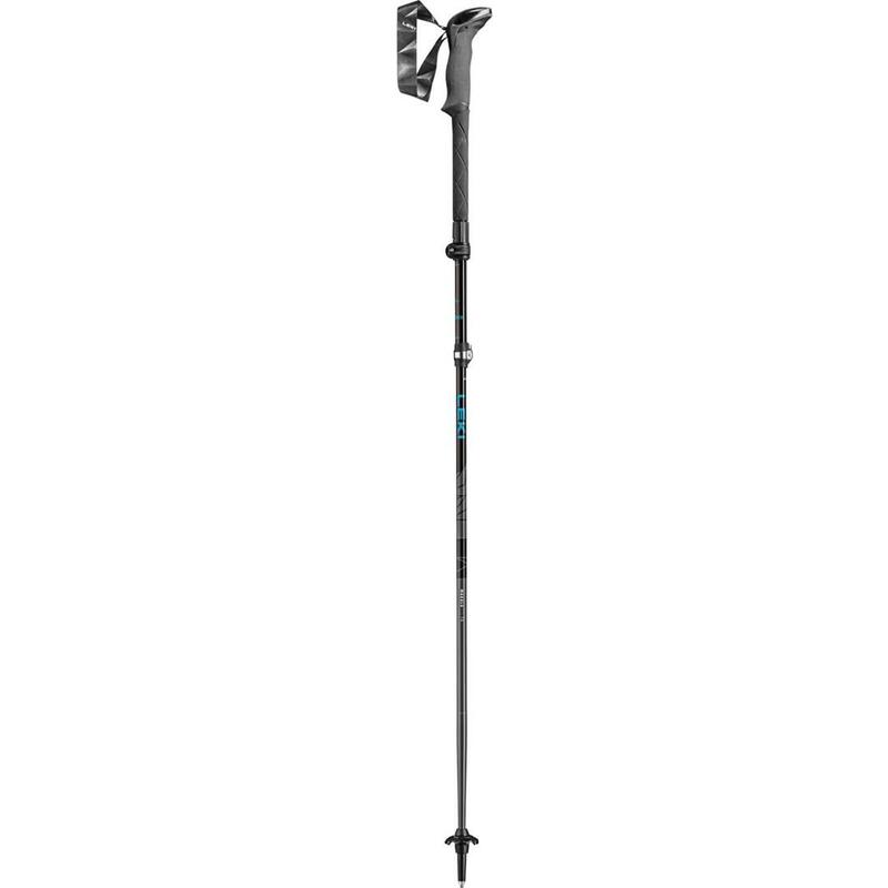 Bastones De Trekking Leki Makalu Fx Ta, 110-130 Cm, Negro-Verde