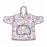 Bata Sudadera Oversize Angel Stitch Disney Infantil