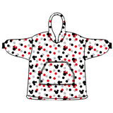 Bata Sudadera Oversize Minnie Disney Coral Infantil