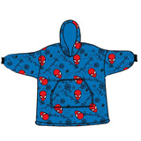 Bata Sudadera Oversize Spiderman Marvel Coral Adulto