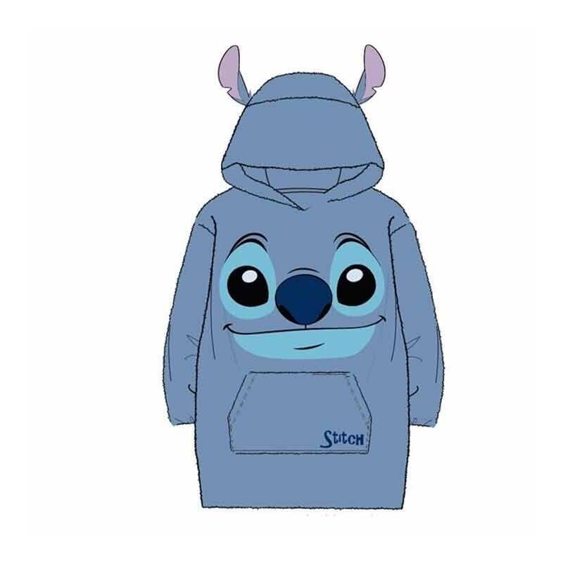 Bata Sudadera Oversize Stitch Disney Adulto