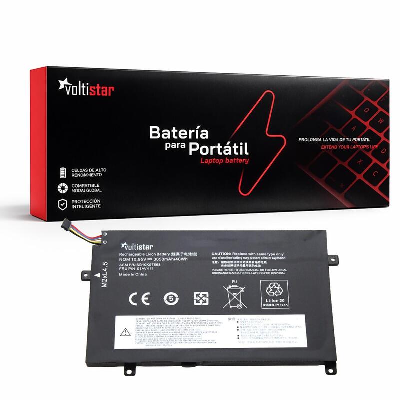 Batería 01av411  01av412  01av413  Sb10k97568  Sb10k97569   3650mah ( 40 Wh ) 10.95v