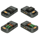 Batería  2-Power Universal Charger-Retail Para Retail Boxed With Uk Power Cord Udc5001a-Rpuk